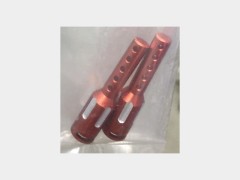 STR361R　タミヤ用アルミ・延長ボディポスト（レッド） 