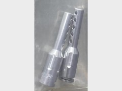 STR361S　タミヤ用アルミ・延長ボディポスト（シルバー） 