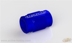 AC441DB　アルミ・ロッドエンドドライバー OTA-R31/ヨコモ（穴有り）用 ダークブルー