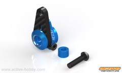 STR393B　TA07-PRO対応ダイレクトサーボホーン （三和用16.6mm/ブルー）