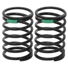 R107051　ロング・ショックスプリング（25mm / 0.27g / グリーン / 2コ）★