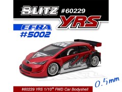 60229-05　BLITZ　YRSボディ（190mm/0.5mm）ステフナー付