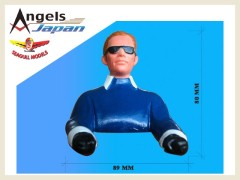 P-42X　サングラスパイロット D　LLサイズ (ブルー)