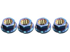 KN-LN02　64チタンホイールセレートナット小径 M4用(4個入り） 
