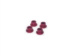 ★R31S031RD　SHIBATA レーシングホイ-ルナット レッド 4個