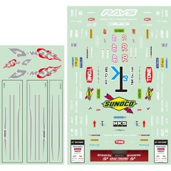 R31W434　D-MAX S15 SILVIA D1GPステッカーセット2022ver