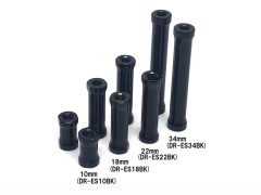 ★DR-ES34BK　アルミエクステンションスペーサー 34mm ブラック 2個入り