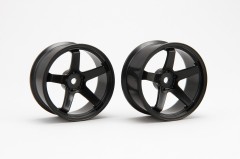 DR-SW05FBK　シバホイールF23 オフセット+5 ブラック (2）