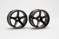 DR-SW07FBK　シバホイールF23 オフセット+7 ブラック (2）