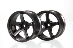 DR-SW07FGH　シバホイールF23 オフセット+7 ガンメタ HT(2）