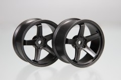 ★DR-SW05FGS　シバホイールF23 オフセット+5 ガンメタ ST (2）
