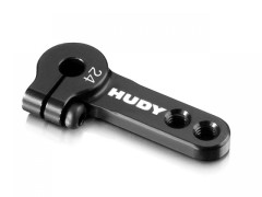 293405#2　HUDY アルミサーボホーン クランプ【24T/2穴】