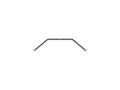322491#3　フロントアンチロールバ- BUD(1.1mm)