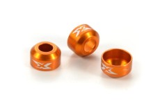 365471O#3　アルミドライブシャフトカラー【オレンジ/3pcs/XB4】