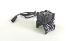 【8月上旬発売予定】 CR792#　380モーター用ファン付アルミモーターヒートシンク 【シングル/ブラック】