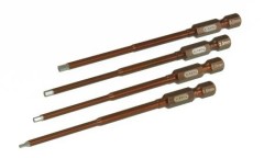 EDS500902#　*パワーツールビットセット(4本) HEX1.5&2&2.5&3mm