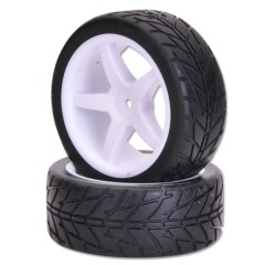 H39#　接着済 オンロードタイヤ+ホイールフロント用