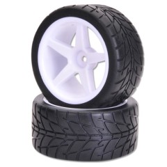 H40#　接着済 オンロードタイヤ+ホイールリヤ用