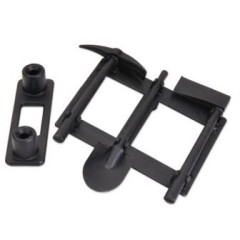 H522#　スコップツルハシ斧