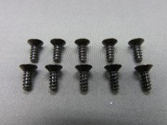 フラットヘッドタッピングビス　M3×8mm　鉄製(10本入り)