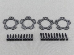 JP-196　カーボンホイルカバー 星形