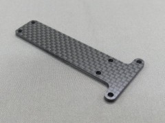 RD2.0用 ＲＦサスマウント合体式バッテリープレート　２ミリ厚（ツヤ無しカーボン素材）