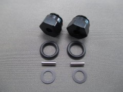 GF-01用 アルミ六角ハブ　10mm　2個入