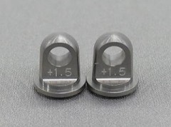 ドリパケ用 アルミダンパー対応ダンパートップキャップ +1.5ミリ　2個入