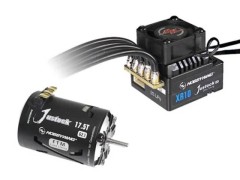 38020374　HOBBYWING COMBO-XR10 Justock G3S ESC & 3650 SD G2.1 ブラシレスモーター 25.5T