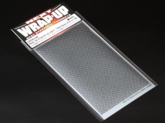 0005-06　REAL3Dグリルデカール シルバー(クロスメッシュ/太目)