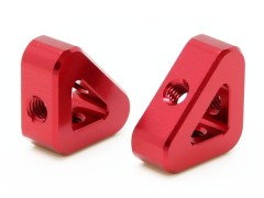 0624-FD　2-wayデルタマウント(2pcs/レッド)