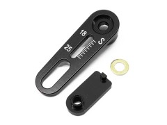 0648-FD　アジャストレンジサーボホーン S 18-25mm black