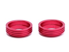 0715-FD　ショックプリロードブースター +4mm(red)