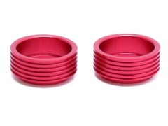 0720-FD　ショックプリロードブースター +6mm(red)