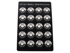 0819-FD　オフセットホイールスペーサー(0.2t x 20pcs) 