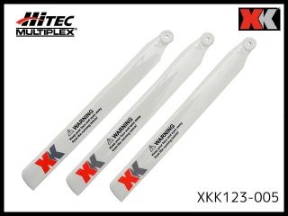ハイテック(XK)　XKK123-005　K123用 メインブレードセット
