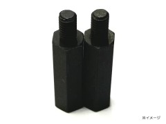 TP-5008　六角延長カラー マットブラック 8mm