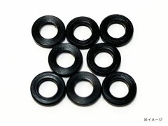 TP-5110　黒色デルリンスペーサー M2.6用 厚さ1.0mm