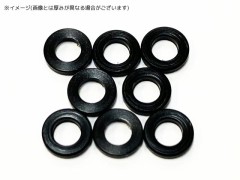 TP-5250　黒色デルリンスペーサー M3.0用 厚さ5.0mm