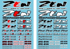 Z5903#　ZENチームステッカー2015