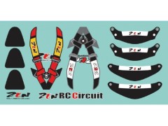 Z5905#　ZEN ドライバーステッカー