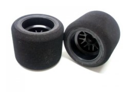 ZN9122SS#　超大径ホイール接着済ラバースポンジタイヤ25【リア