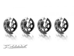 308031#　アルミダンパースプリングサポート【シルバー/4pcs】