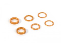 375090O#　アルミシムセット【0.5&1.0&2.0mm/オレンジ】