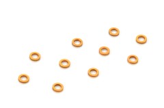 303141O#　アルミシム【3x5x1.0mm/10pcs/オレンジ】