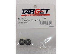 TG1127#　プレシジョンベアリング (シルバー) 5xF10x4(2ヶ)