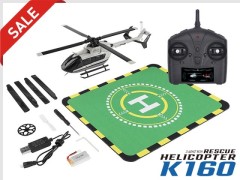 【通信販売限定 セール①】K160　レスキューヘリコプター K160 RTF　HITECH / ハイテック