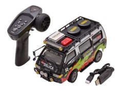 JXC5813B-GB 1/24-2WD　デリカ/DELICA グリーンブラック　セット　ハイテック / HITEC