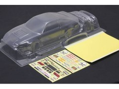 パンドラRC NISSAN 180SX ORIGIN ラジコン用ボディ RC 1/10 Nissan 180SX RPS13 Origin Labo Clear Body Set Unpainted