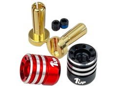 1UP-HBP4M　1up Racing Heatsink Bullet Plugs - 4mm